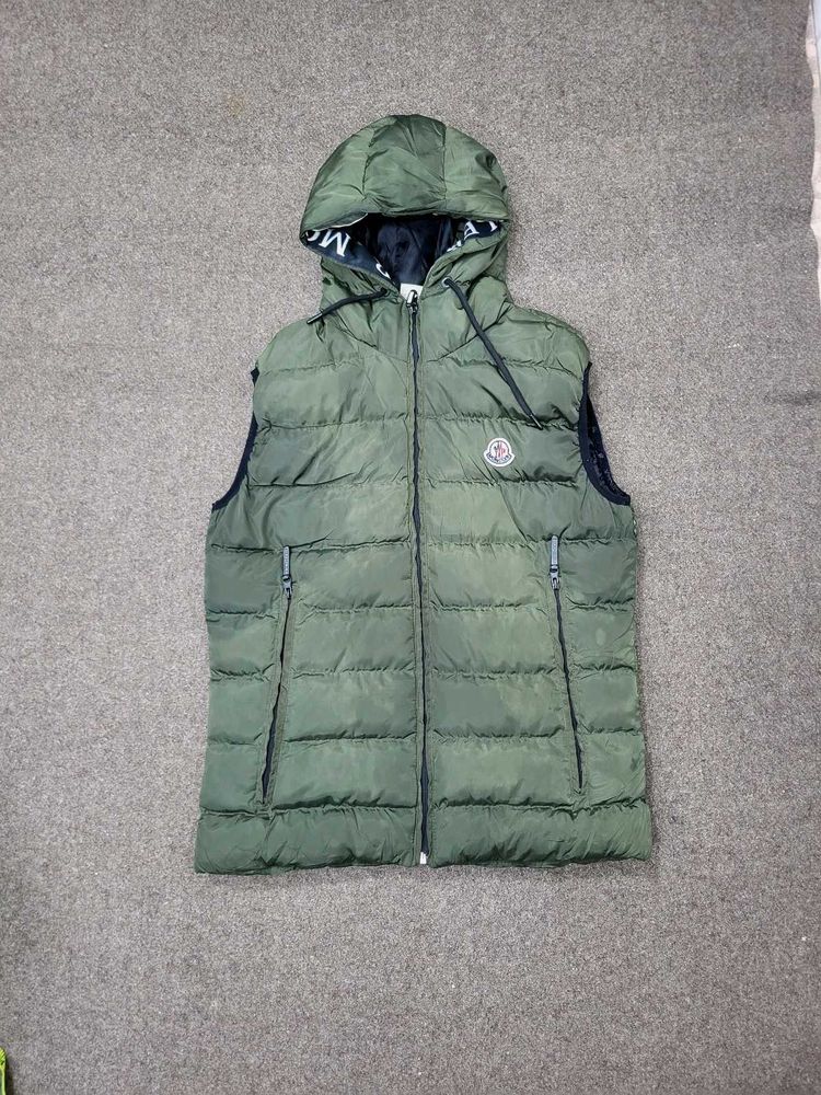 Moncler Padded Vest with Hood