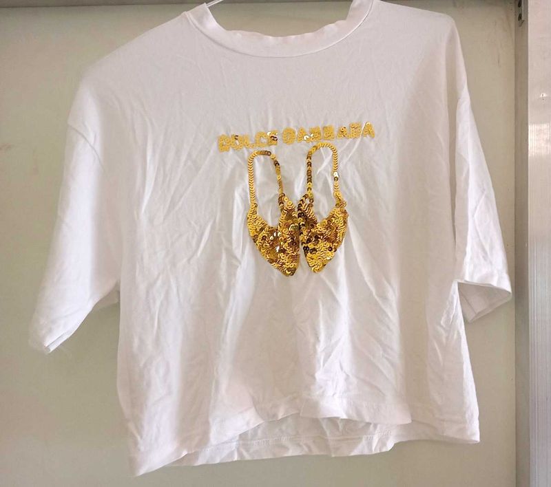 Dolce&amp;Gabbana Sequin Tee