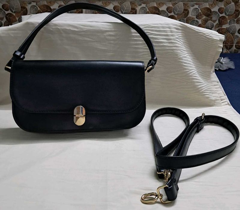 Chic Black Shoulder Bag