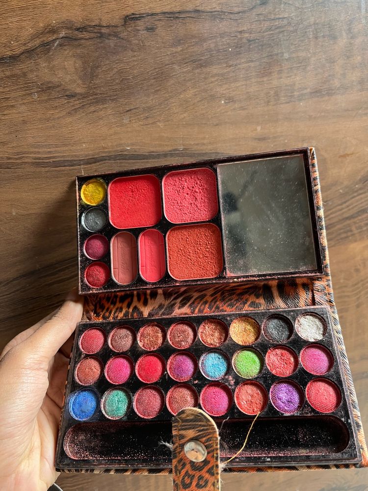 Combo Of Eye Shadows, Highleter &amp; Blush