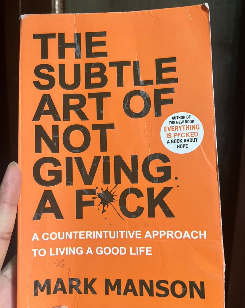Subtle Art Of Not Giving A Fuck