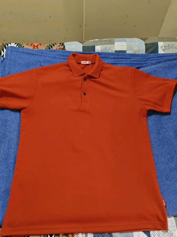 Orange Polo T-Shirt