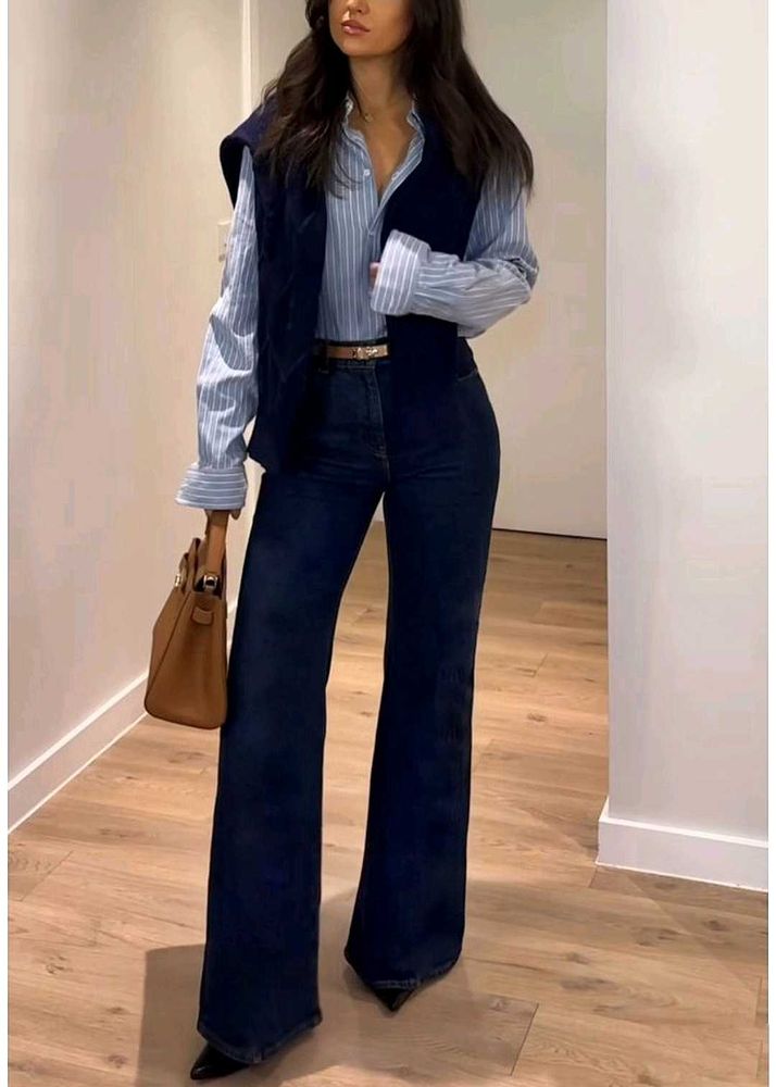 Dark Wash Denim Jeans