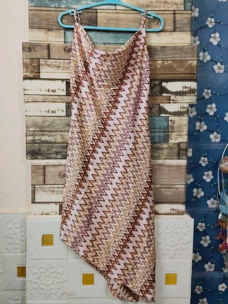 Forever 21 Multicolour Satin Dress