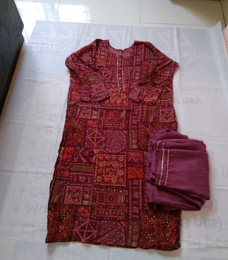 Kurti Pant Set
