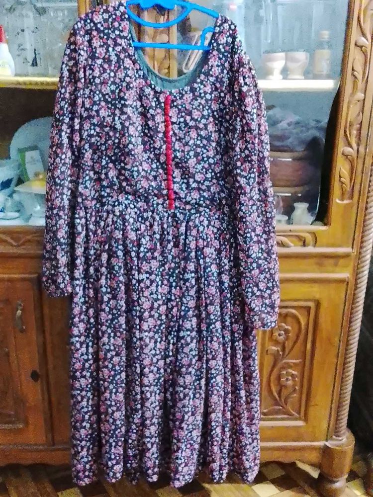 Floral Print Maxi Dress