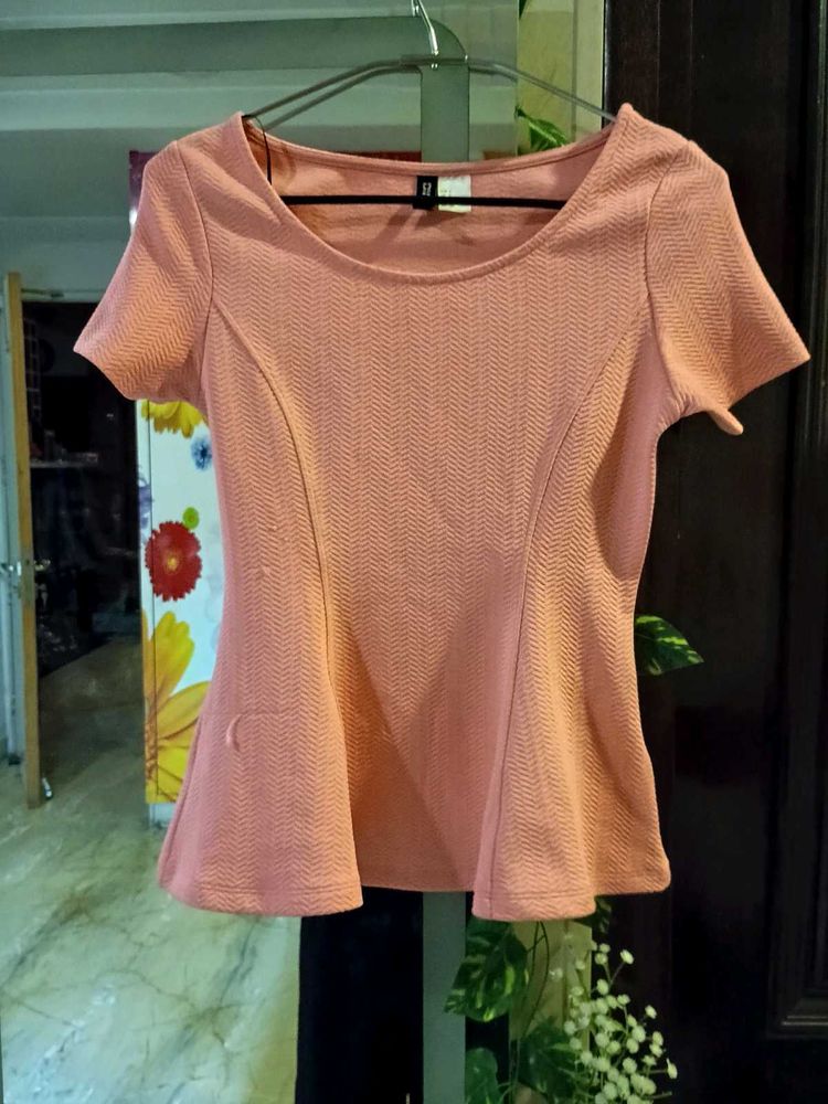 Cute Simple Pink Top