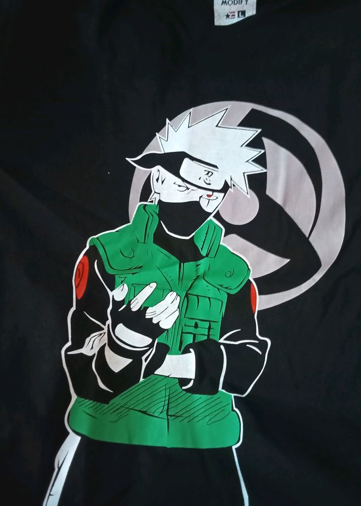 Kakashi Hatake Printed T Shirt For Boys