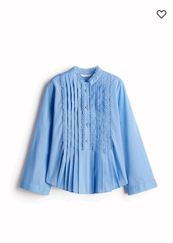 Pleated Detail Blouse