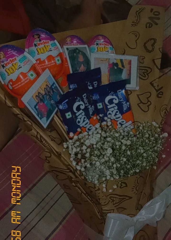 Chocolate Bouquet with Photos