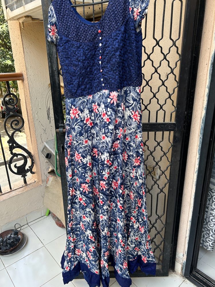 Long Anarkali Dress