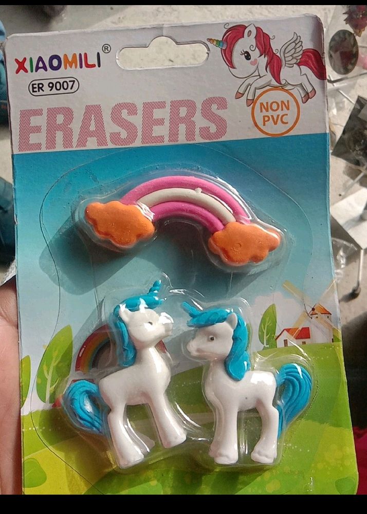 Unicorn Erasers