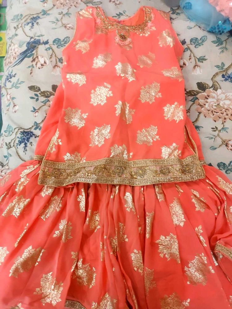 Kids Girls Sharara Set