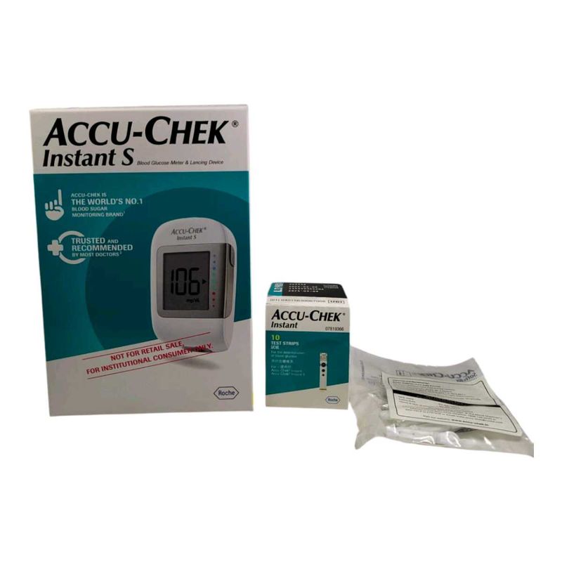 Accu-Chek Instant S blood Meter Kit