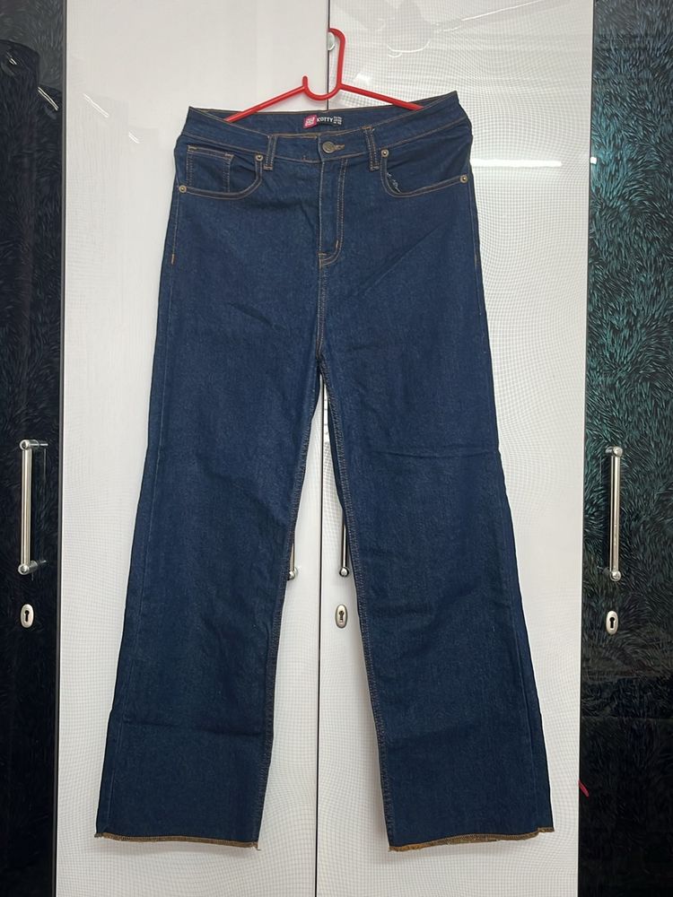 Straight Fit Denim Jeans