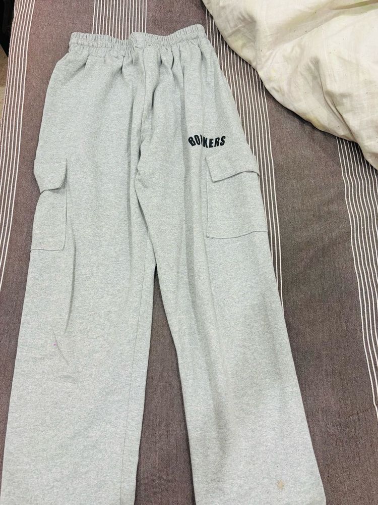 Grey Casual Joggers
