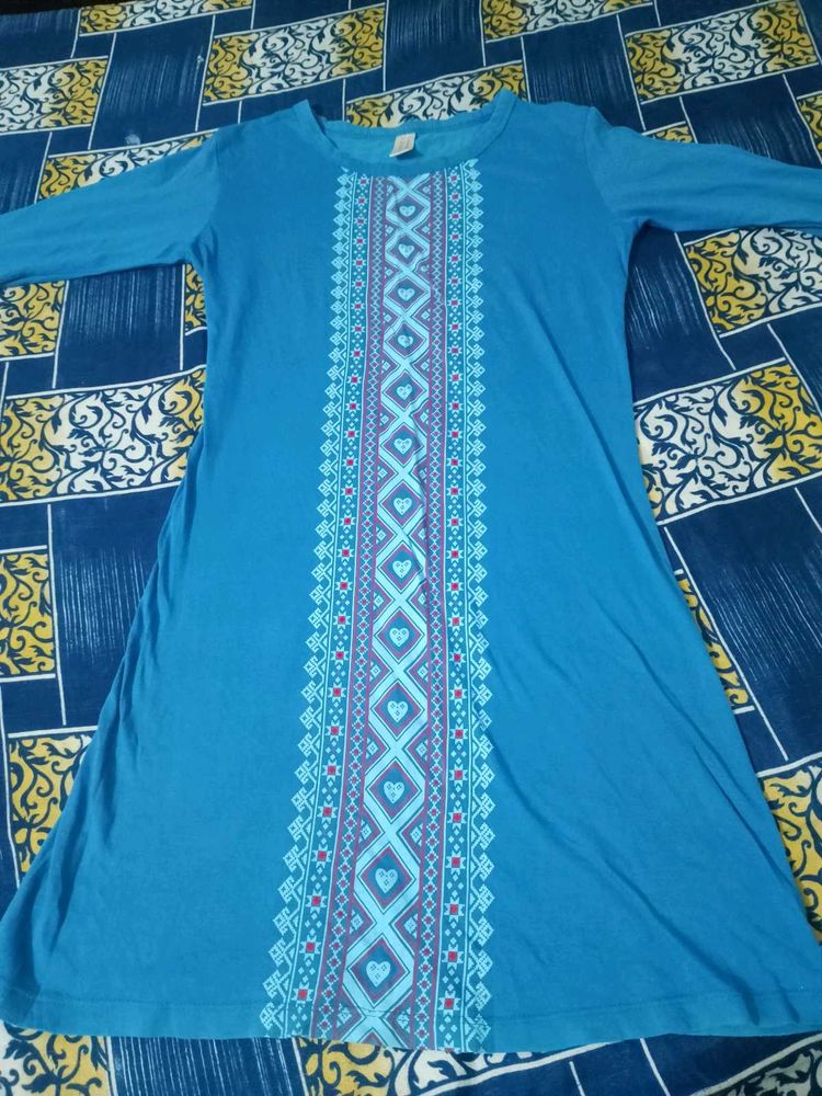 Blue T Shirt Or Kurta 🌀