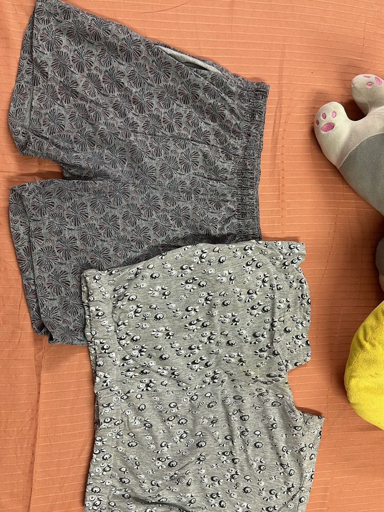 Set of Two Night Shorts
