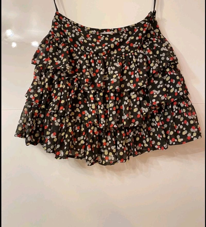 Imported Ruffle Skirt