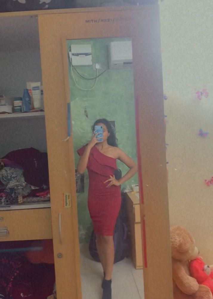 One Shoulder Bodycon Dress