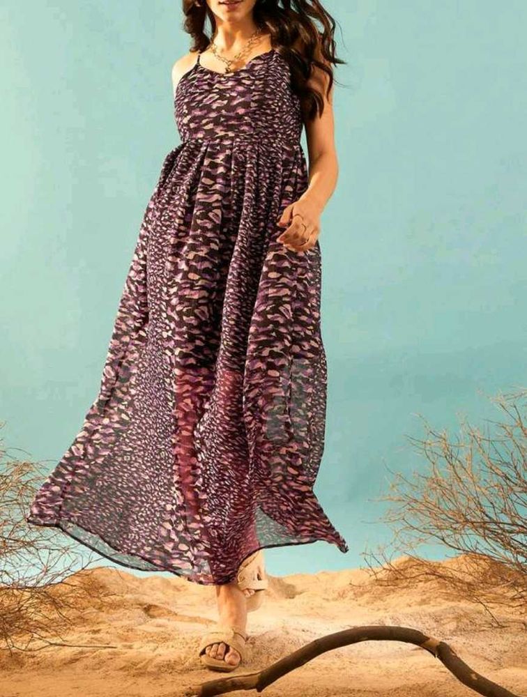 Chic Purple Dress