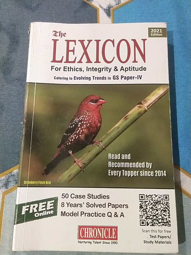 Lexicon For Ethics Integrity And Aptitude For Upsc Preparation