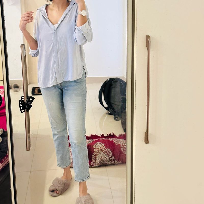 Denim Straight Jeans