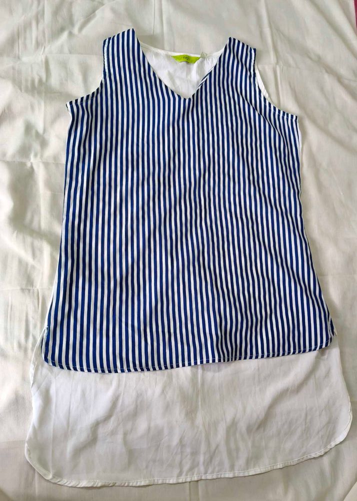 Striped Sleeveless Top