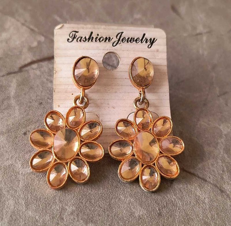 Flower Drop Earrings