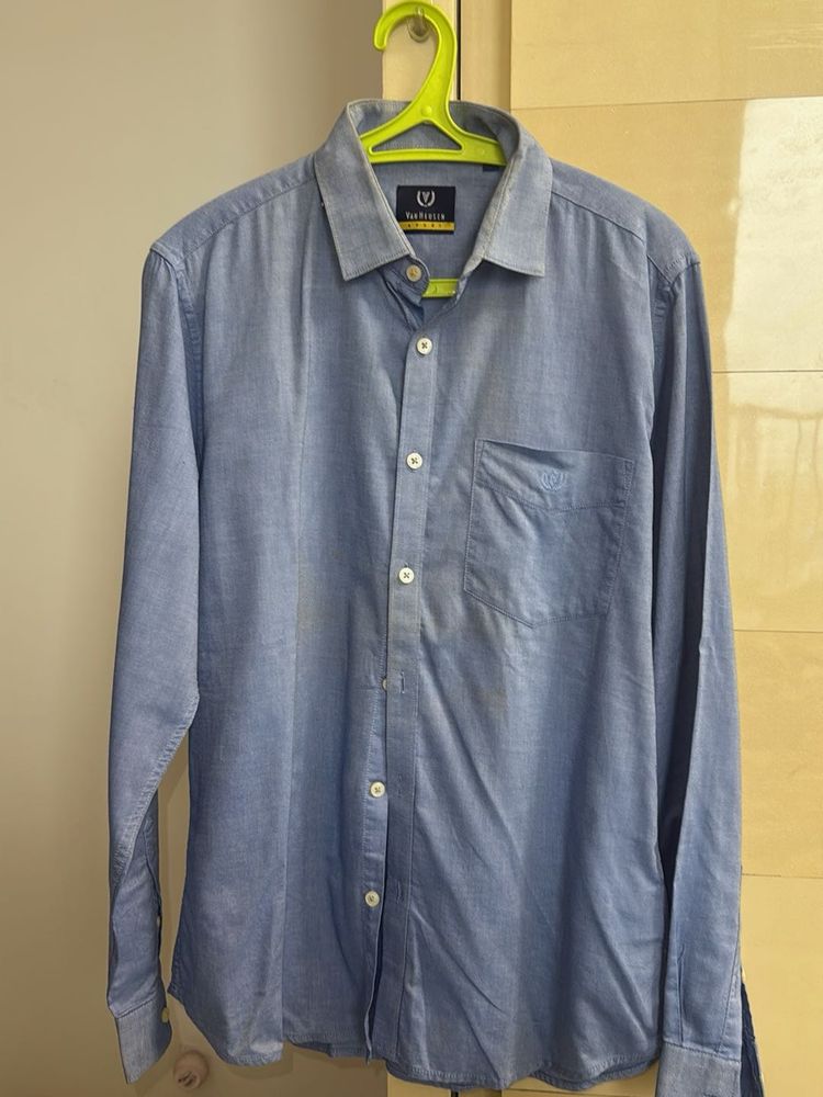 Blue Van Heusen Shirt