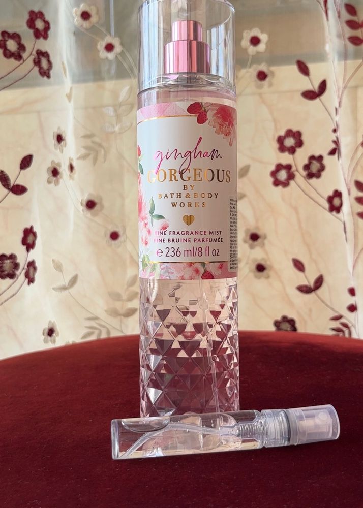 Bath And Body Works Gingham Gorgeous 10 ml Sample