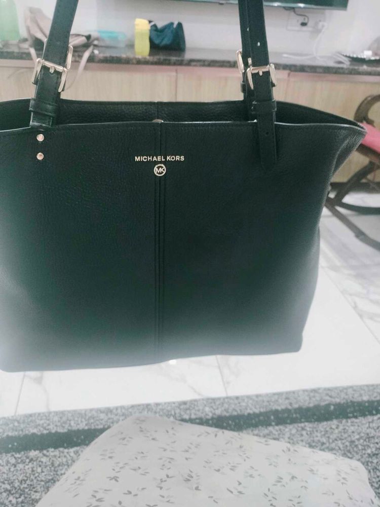 100% Authentic Michael Kors Black Tote Bag