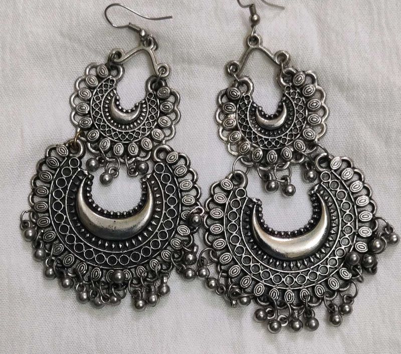 oxidised earrings