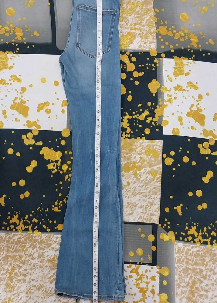 Flare Leg Denim Jeans.  The Price Is Negotiable