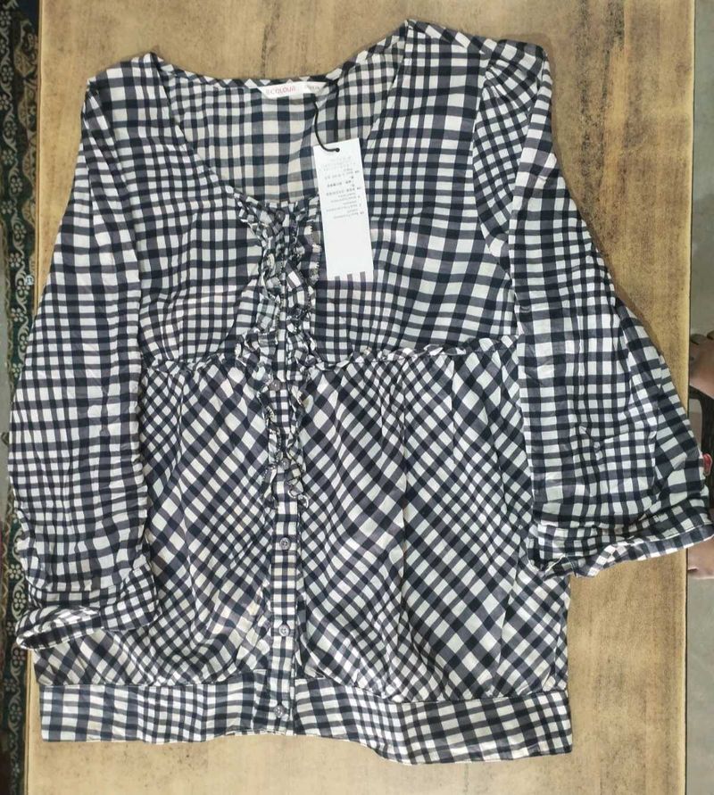 Cotton Top For Girls