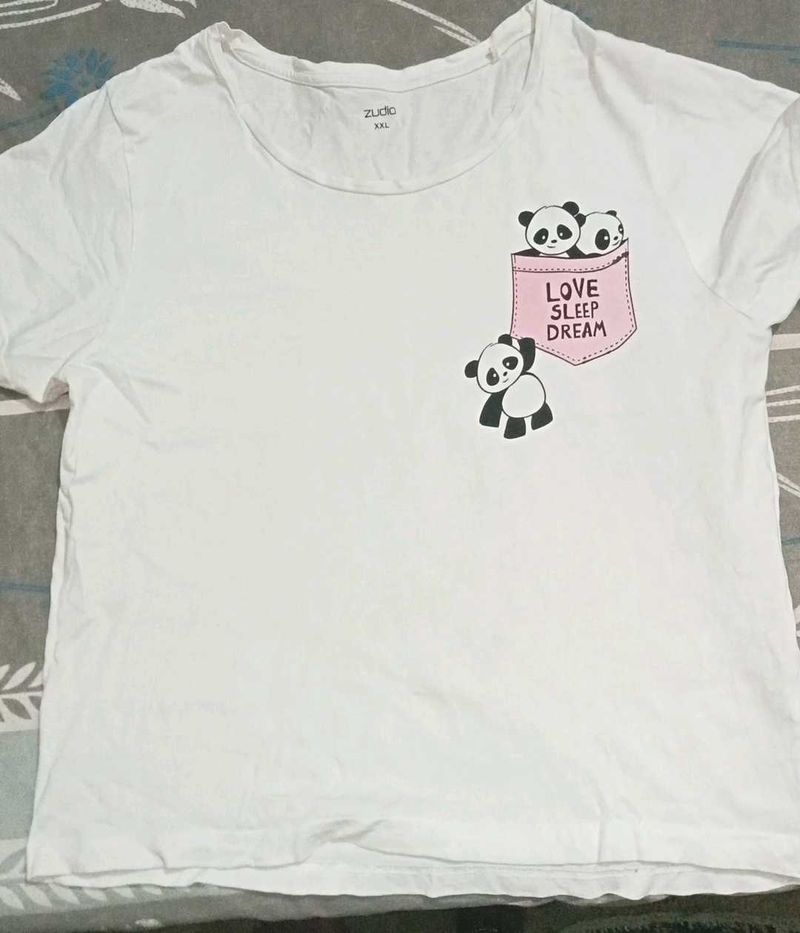 Panda Pocket Tee