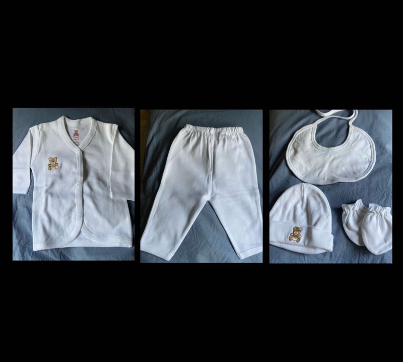 Set Of 5 Pc Dress Combo For Baby Boy