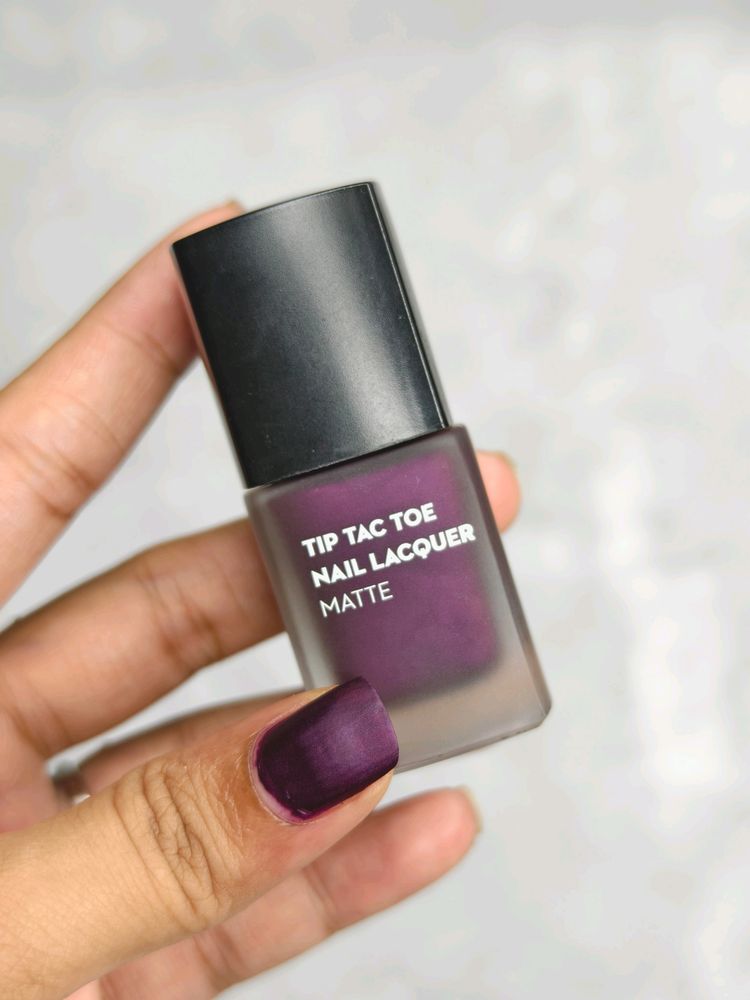 Sugar Nail Lacquer Matte 08 Purple In Paradise