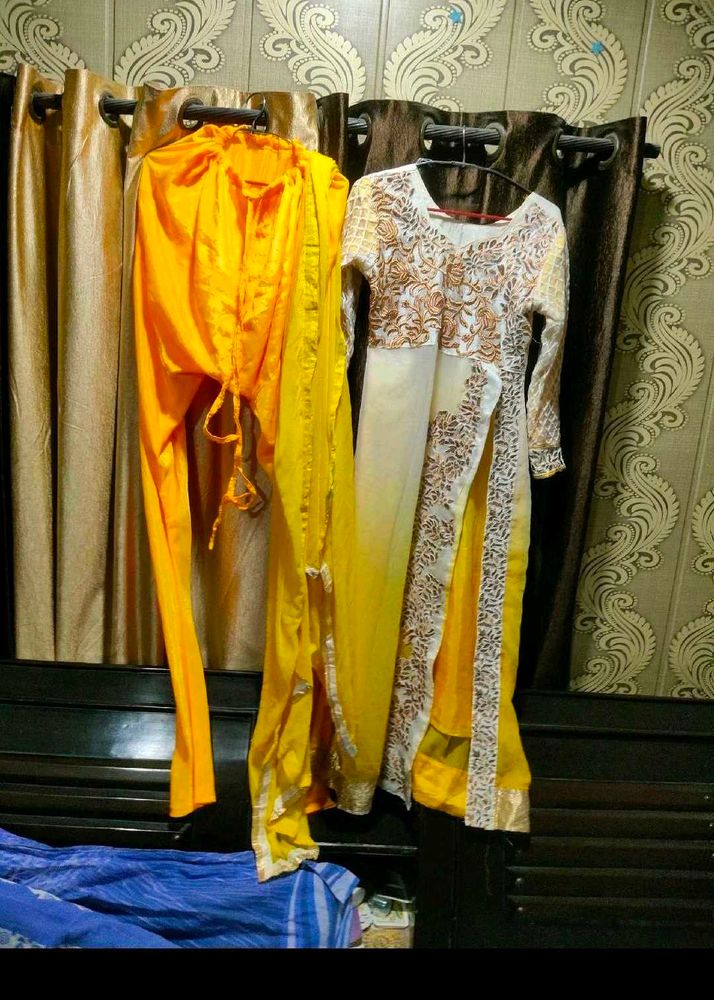 Women Stitched Party Wear Dress Suit Set