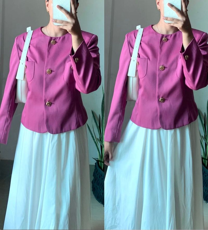 Vintage Pink Blazer