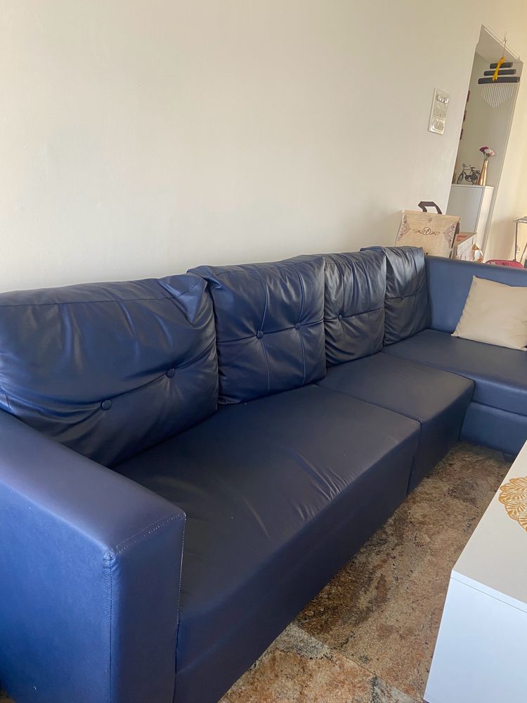 New L-Shape 7 Seater Sofa With Centre Table