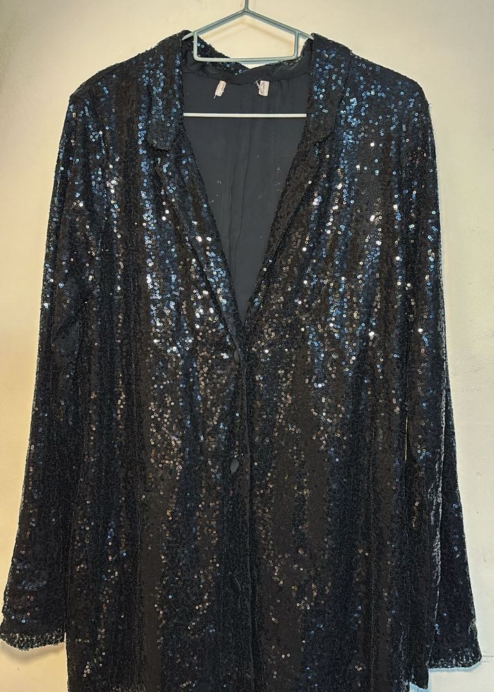 Sparkling Sequin Party Blazer
