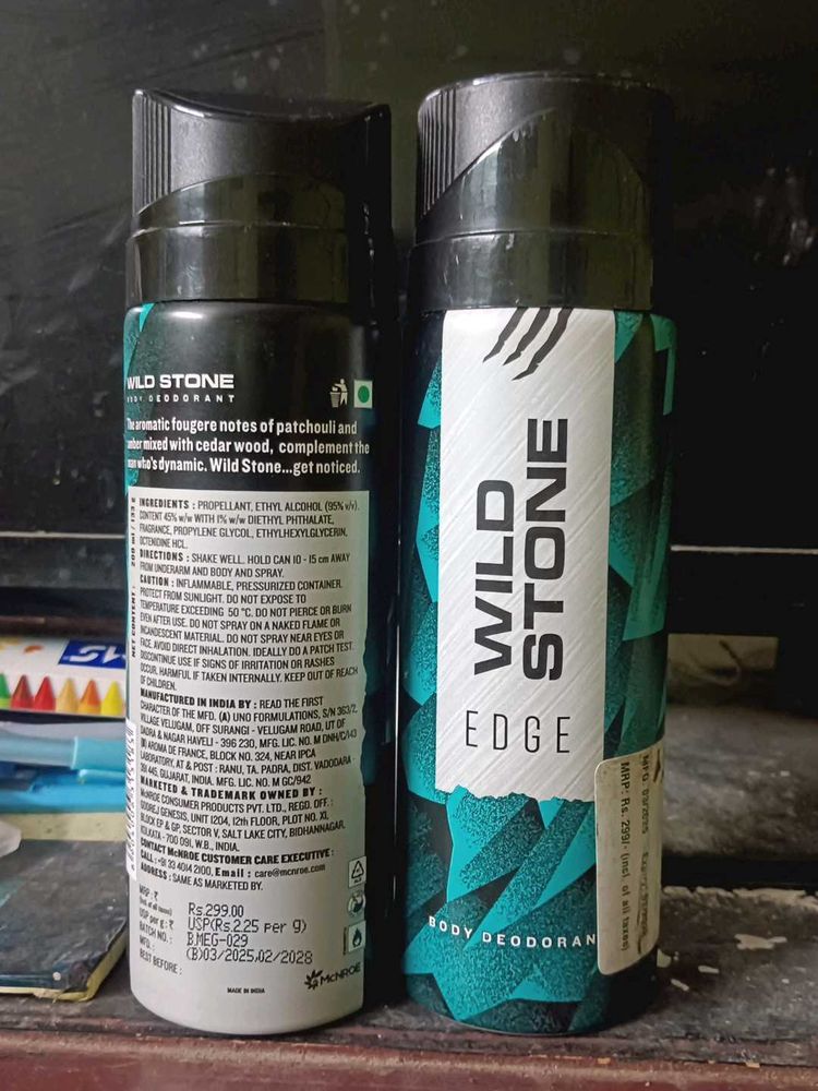 New Wild Stone Edge Deodorant