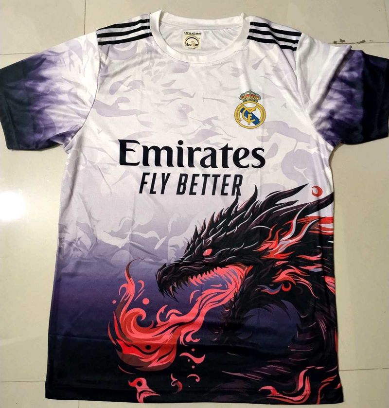 REAL MADRID DRAGON EDITION JERSEY (XL)