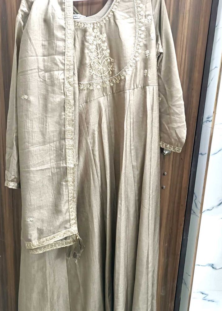 Stylish Denim Dress with Belt