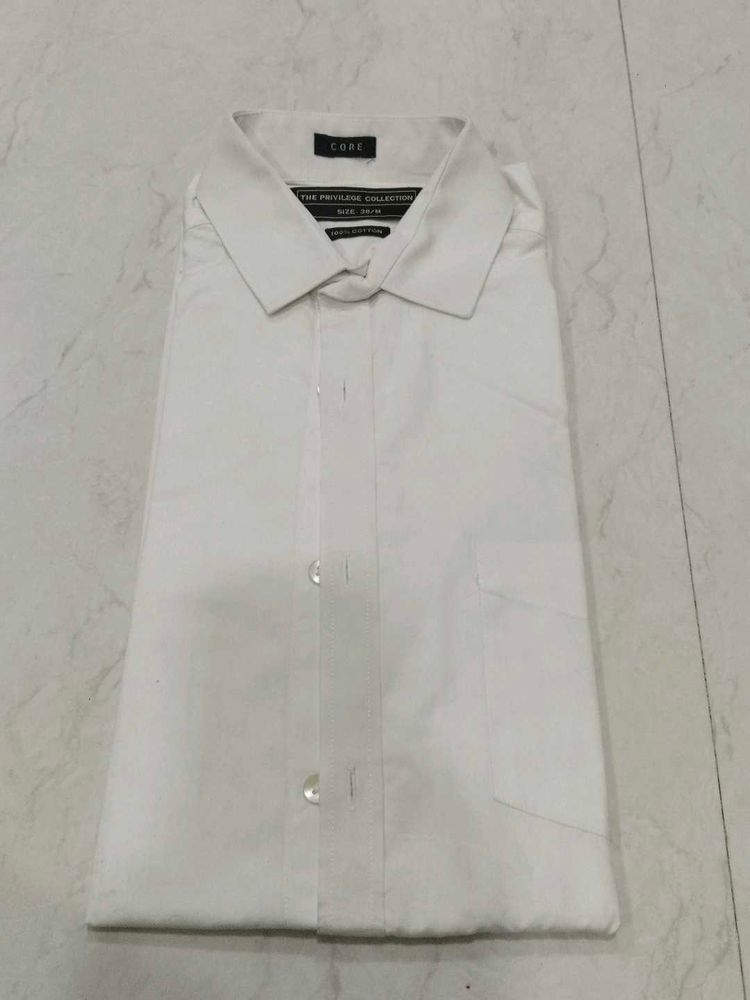 CORE White Formal Shirt