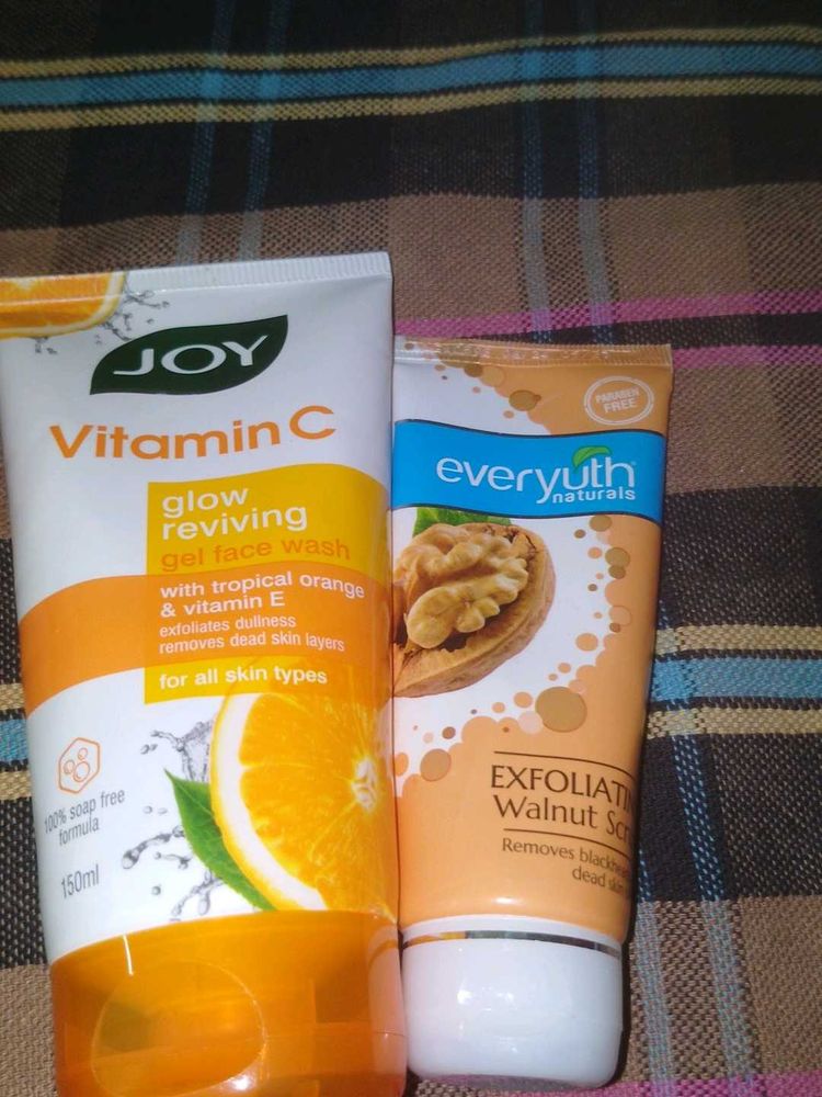 Face Wash + Scrub Combo