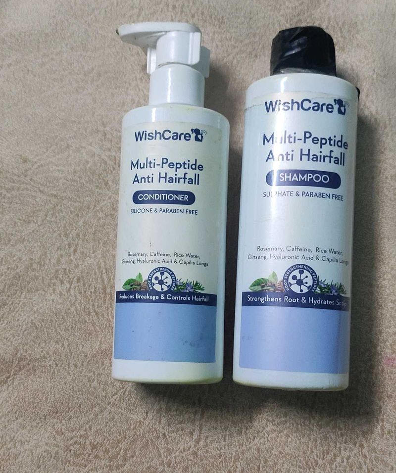 Wishcare Multipeptide Shampoo Conditioner