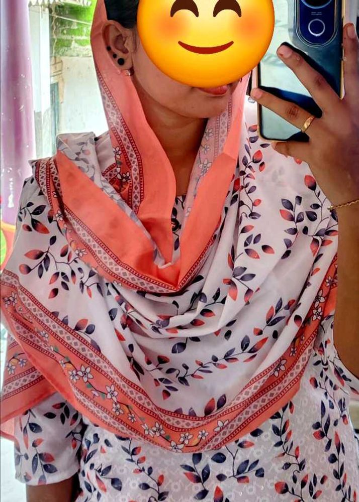 Orange &amp; White Suit