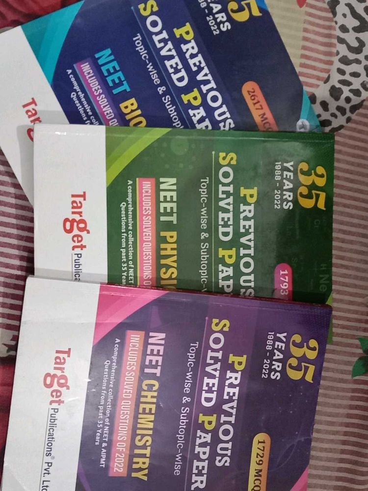 NEET Solved Papers